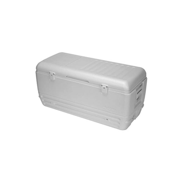 Igloo Chest Cooler, 150 Qt Cooler, Polyethylene, White, Up To 2 Days